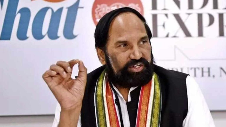 Uttam Kumar Reddy : కాళేశ్వరం ప్రాజెక్టుపై బీఆర్‌ఎస్ గ్లోబల్ ప్రాపగాండా చేస్తోంది
