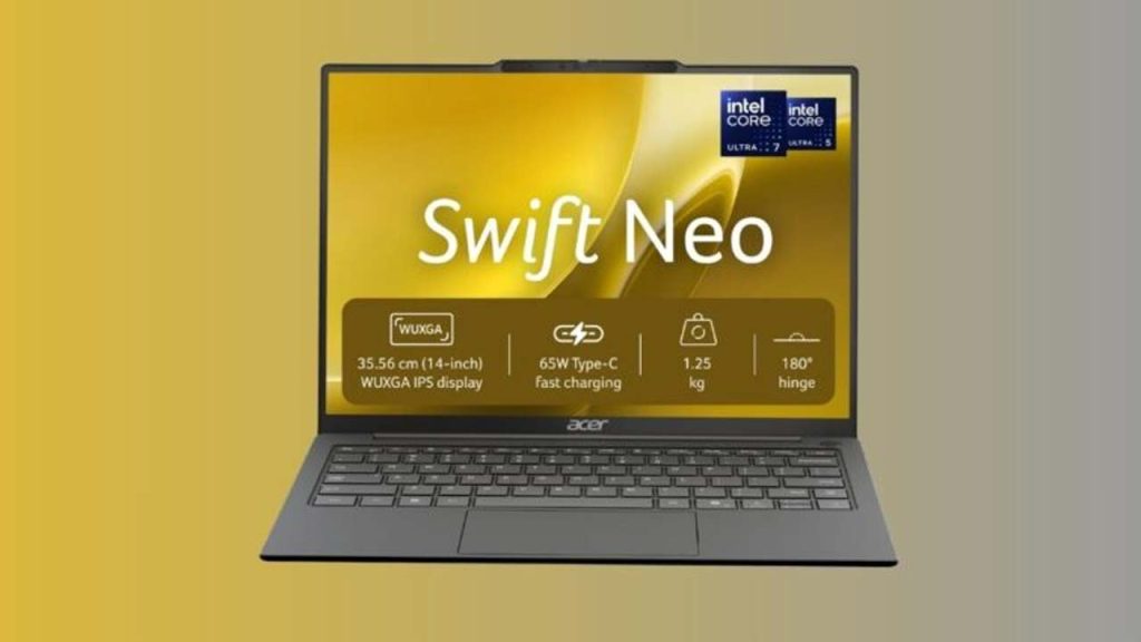 Acer Swift Neo Ai Laptop
