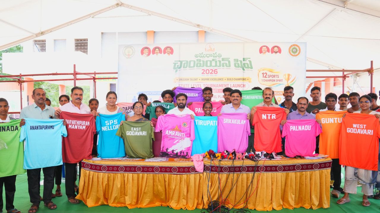 amaravati championship 2026 14000 athletes to compete in tirupati