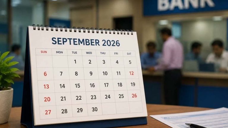 Bank Holidays September 2026: సెప్టెంబర్ 2026 బ్యాంక్ సెలవులు ఇవే.. బ్యాంకుకు వెళ్లే ముందు లిస్ట్ చెక్ చేయండి