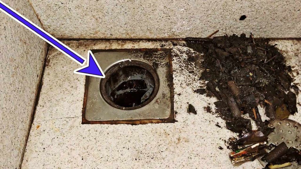 Bathroom Drain Cleaning Tip