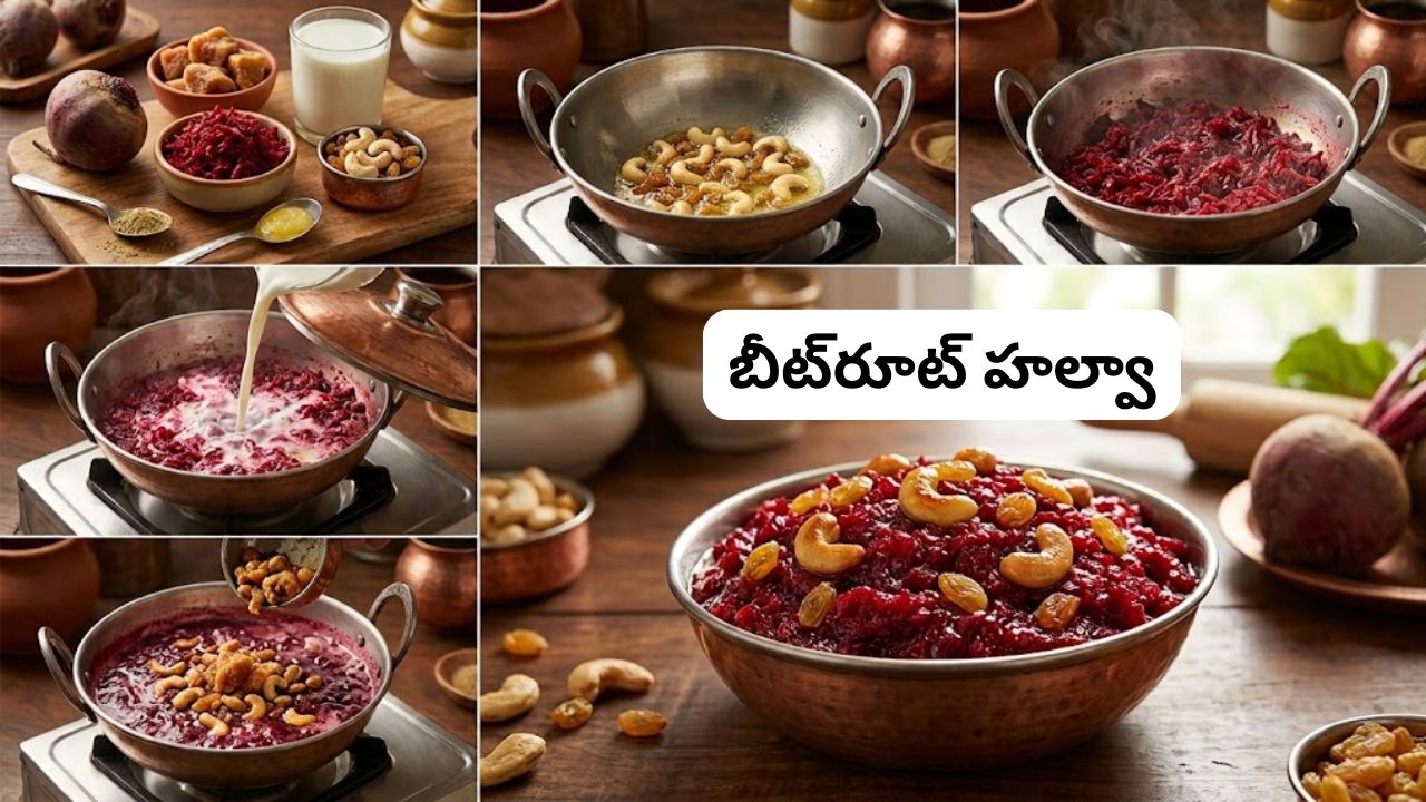Beetroot Halwa: బీట్‌రూట్ తినడం ఇష్టం లేదా.. అయితే “బీట్‌రూట్ హల్వా” ఇలా చేసేయండి.. లొట్టలేసుకుంటూ తినేస్తారు.!