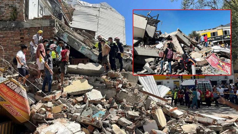 Colombia Earthquake: 7.4 తీవ్రతతో భూకంపం.. 111 మంది మృతి, శిథిలాల కింద పలువురు