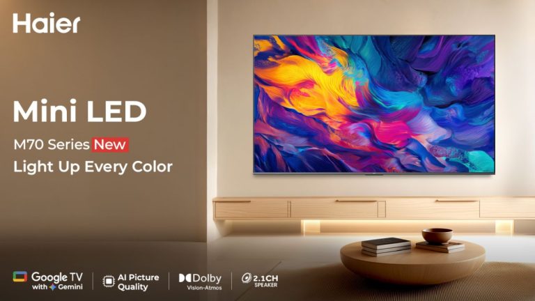 43 నుంచి 85 అంగుళాల వరకు Haier Mini LED M70 Series టీవీలు లాంచ్.. ధరలు ఎంతంటే.?
