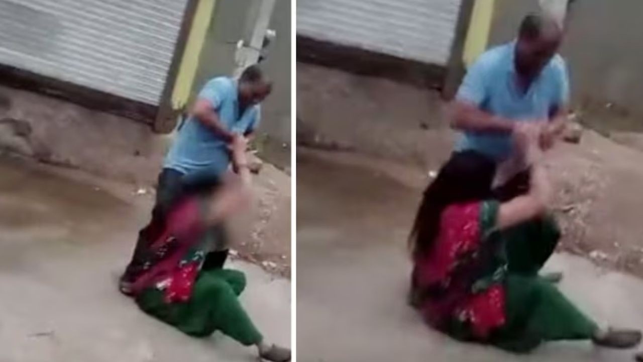  Haryana Viral Video: జుట్టు పట్టుకుని ఈడ్చి.. కింద పడేసి.. భార్యపై నడిరోడ్డుపైనే భర్త ఎలా దాడి చేశాడంటే?