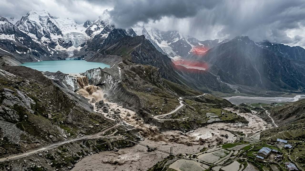 himalayan flood threat 200 high risk glacial lakes identified in india