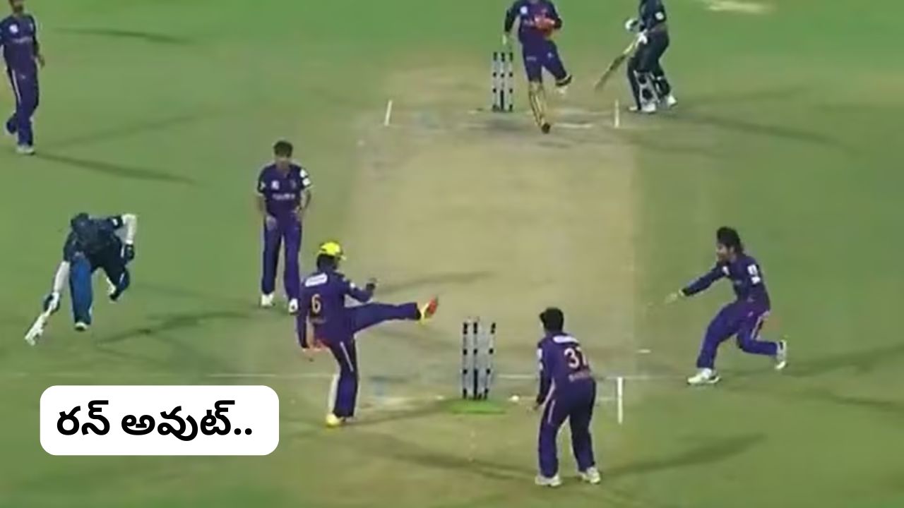 himmat singh bizarre run out goes viral in delhi premier league match ends in super over