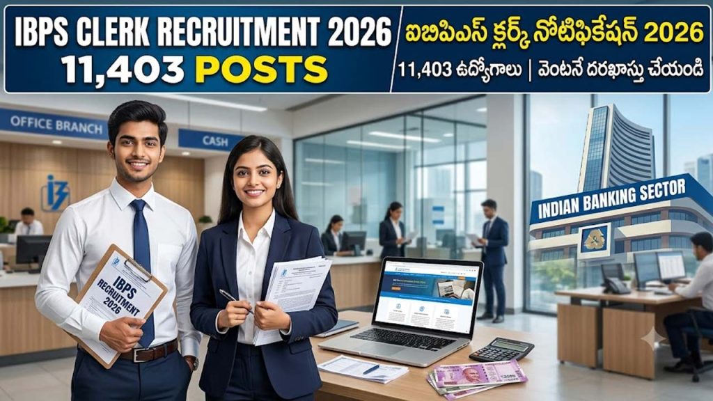 Ibps Clerk Recruitment 2026