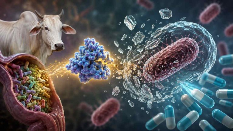 IISc Study: ఆవు ఎంజైమ్‌తో ప్రమాదకర బ్యాక్టీరియాకు చెక్.. IISc సంచలన పరిశోధన