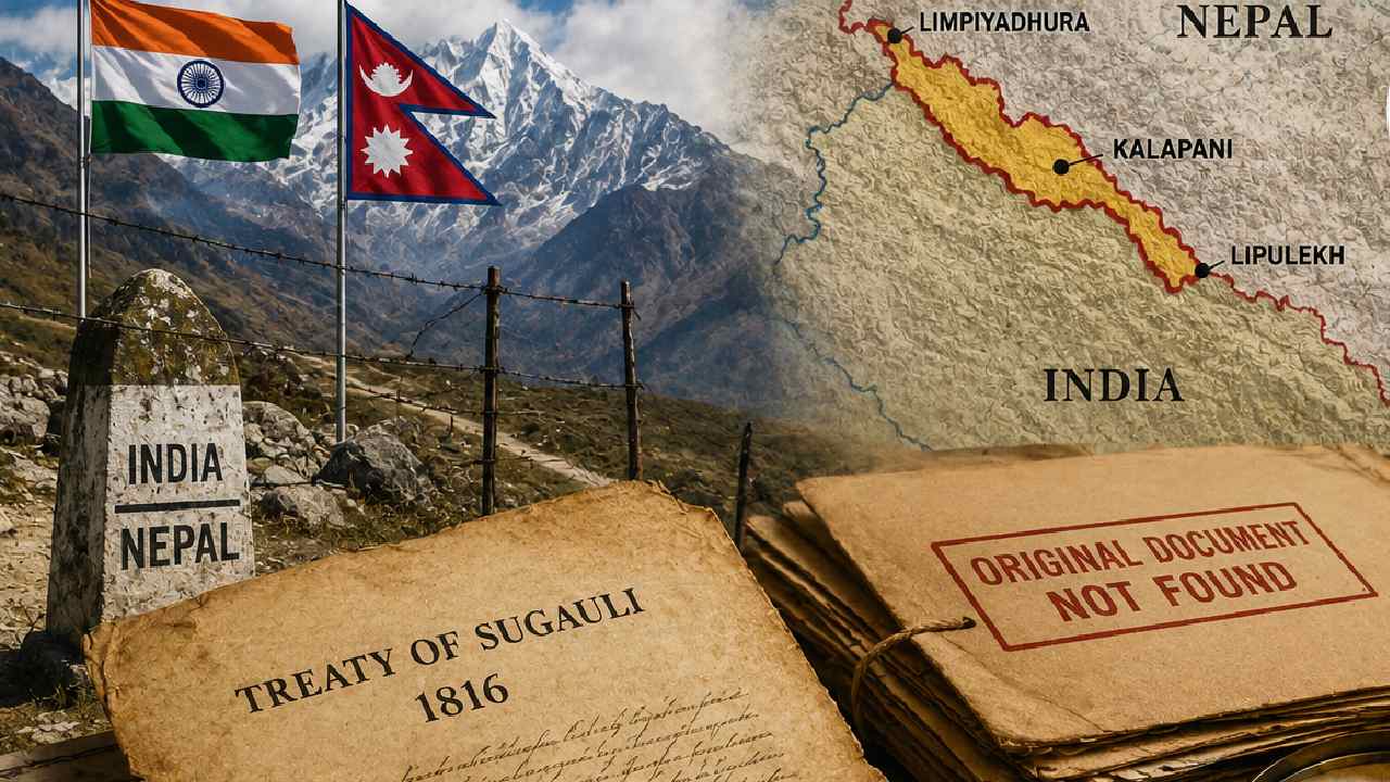 India-Nepal Border Dispute: భారత్‌తో సరిహద్దు వివాదం.. ఒప్పంద పత్రాలు పోగొట్టుకున్న నేపాల్..