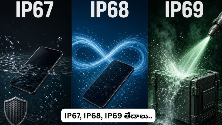 IP Ratings: IP67, IP68, IP69 అంటే ఏమిటి? స్మార్ట్‌ఫోన్ కొనేముందు ఈ వాటర్‌ప్రూఫ్ రేటింగ్స్ గురించి తప్పక తెలుసుకోండి.!