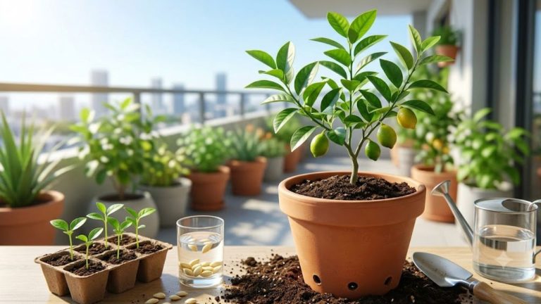Lemon Plant: విత్తనం నుంచి నిమ్మ చెట్టు వరకు.. కుండీలో నిమ్మ మొక్క పెంచడం ఇంత సులువా.!