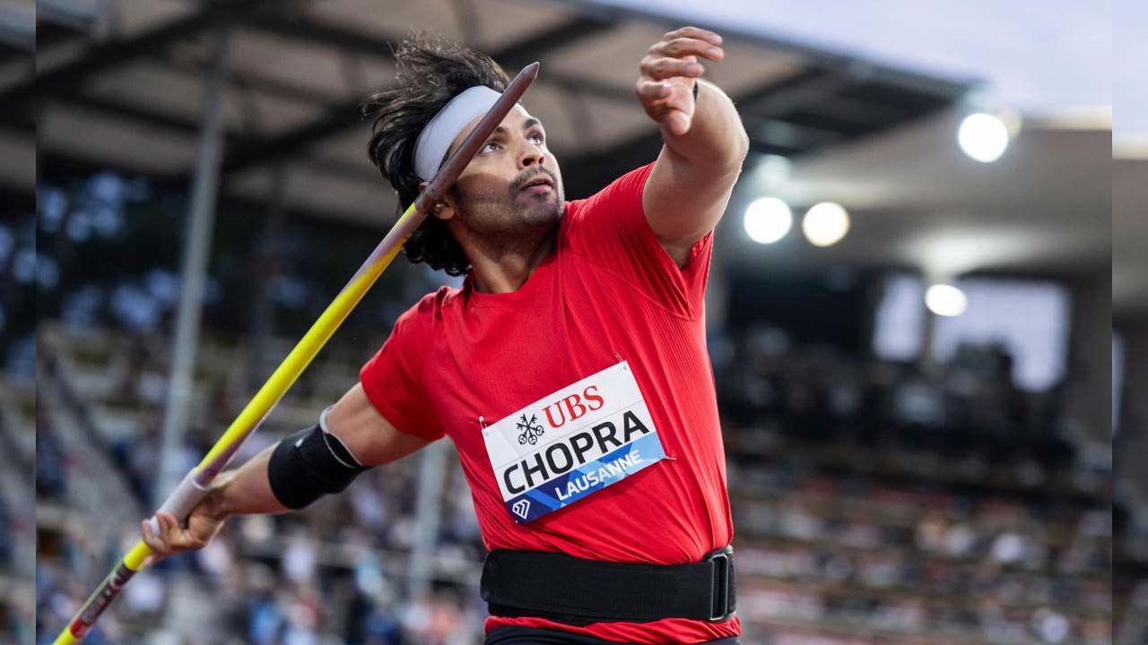 lausanne diamond league neeraj chopra throws 88 05m to win silver