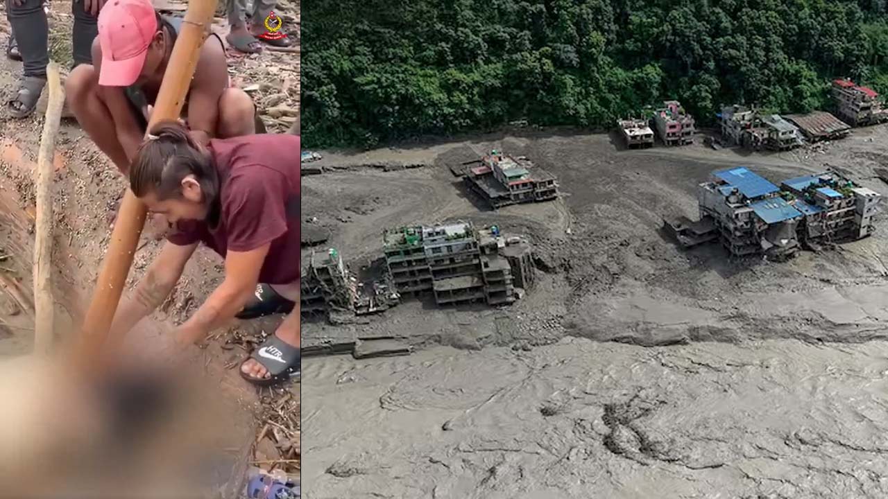 nepal floods dead bodies gold earrings stolen two arrested