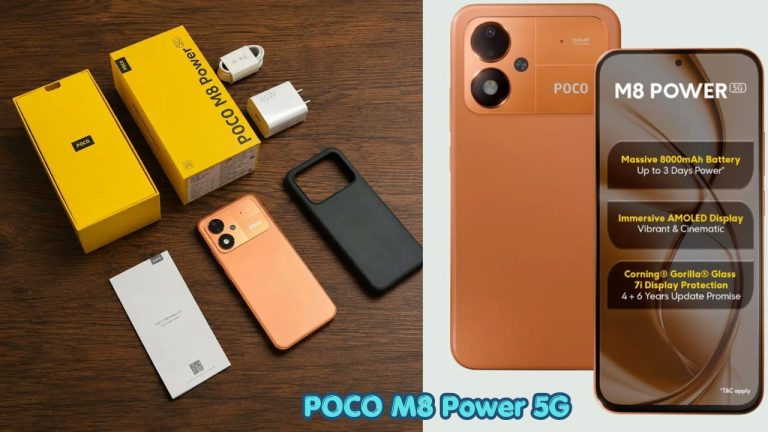 POCO M8 Power 5G లాంచ్.. 8000mAh భారీ బ్యాటరీ, 120Hz OLED డిస్‌ప్లేతో అదిరిపోయే ఫోన్.!