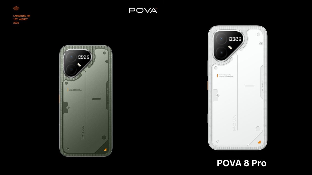 pova 8 pro launch in india on august 18 with alive matrix display and more features