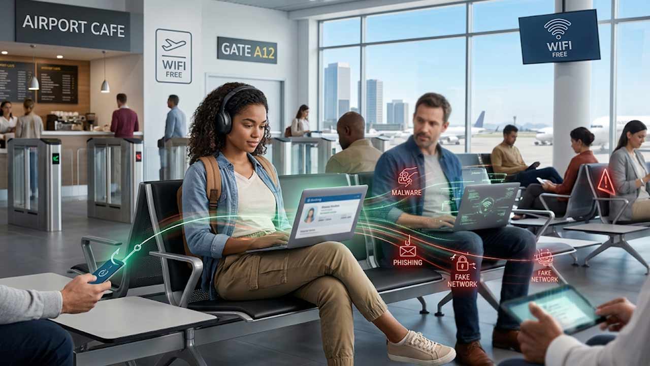 free wi fi while travelling security risks safety tips