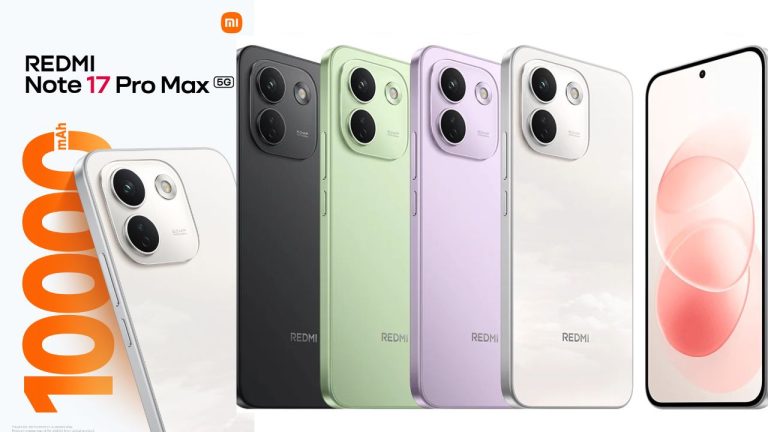 IP66+IP68+IP69+IP69K రేటింగ్స్, AMOLED డిస్ప్లే, 10,000mAh బ్యాటరీతో REDMI Note 17 Pro Max 5G లాంచ్..!