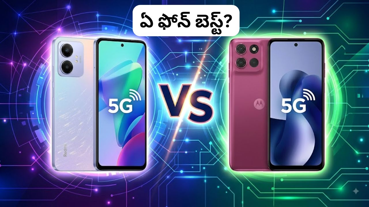 redmi note 17 5g vs moto g max 5g display performance camera battery compared