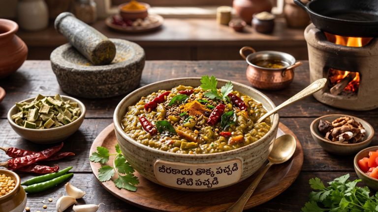Ridge Gourd Peel Chutney: బీరకాయ తొక్కతో నోరూరించే పచ్చడి.. ఇలా చేస్తే ప్లేట్ ఖాళీ అవ్వాల్సిందే!