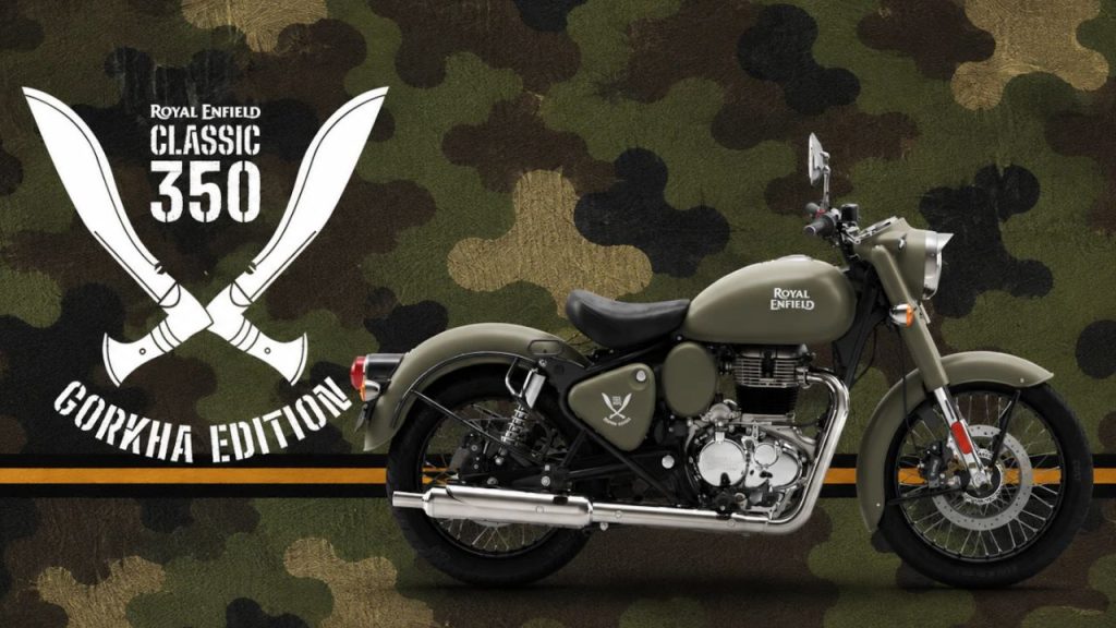 Royal Enfield Classic 350 Gorkha Edition
