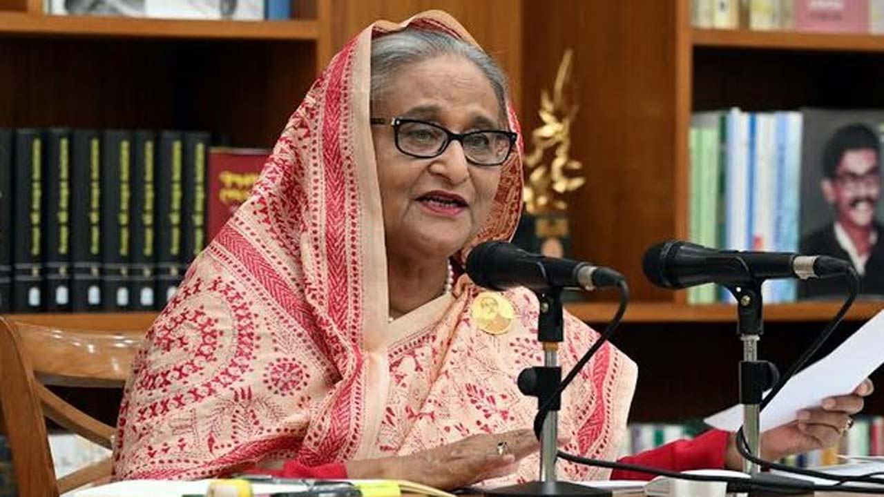 Sheikh Hasina: షేక్ హసీనా ప్రెస్‌మీట్‌పై బంగ్లాదేశ్ అభ్యంతరం.. భారత్ రియాక్షన్ ఇదే!
