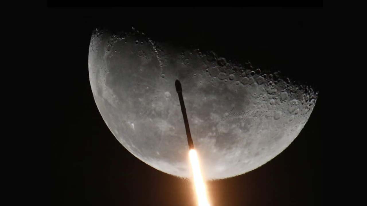 SpaceX Rocket Moon Crash: గంటకు 8,690 కి.మీ వేగంతో.. చంద్రుడిని ఢీకొట్టనున్న SpaceX రాకెట్‌..!
