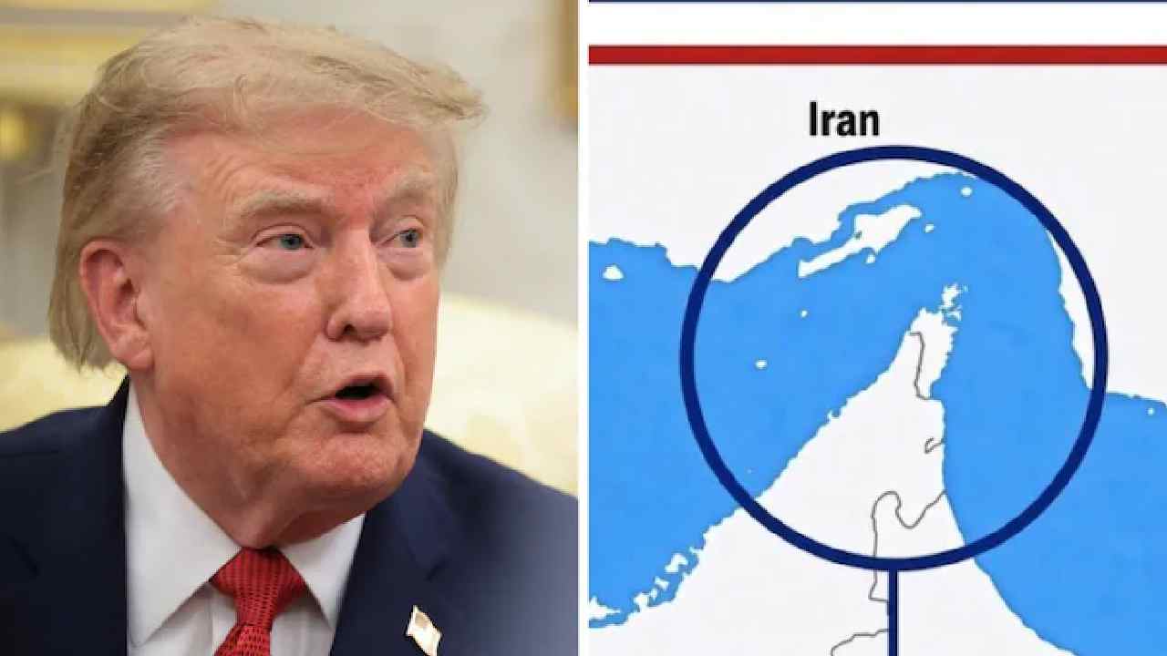 Strait of Hormuz: అమెరికా మ్యాప్‌లో ‘‘హార్ముజ్ జలసంధి’’.. ట్రంప్ సంచలన ప్రకటన..