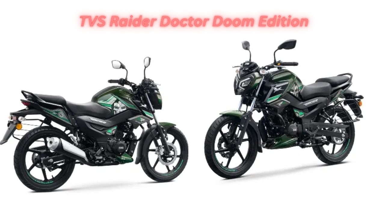 tvs raider doctor doom edition launched in india with marvel theme price features and specifications