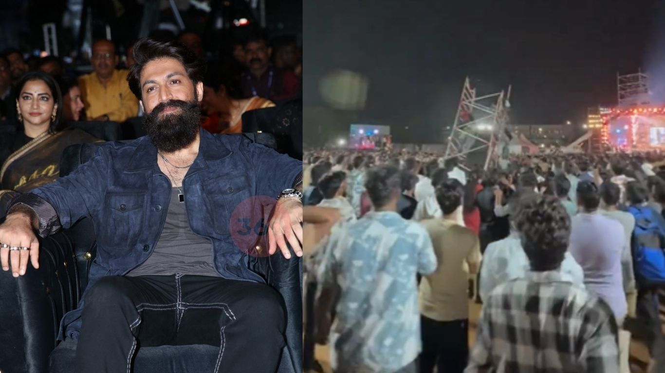 ToxicTheMovie : ‘టాక్సిక్’ ప్రీ-రిలీజ్ ఈవెంట్‌లో ప్రమాదం: సౌండ్ బాక్స్‌లు కూలి విద్యార్థులకు గాయాలు