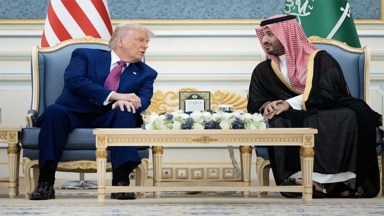 trump saudi arabia request no more iran attacks vision 2030