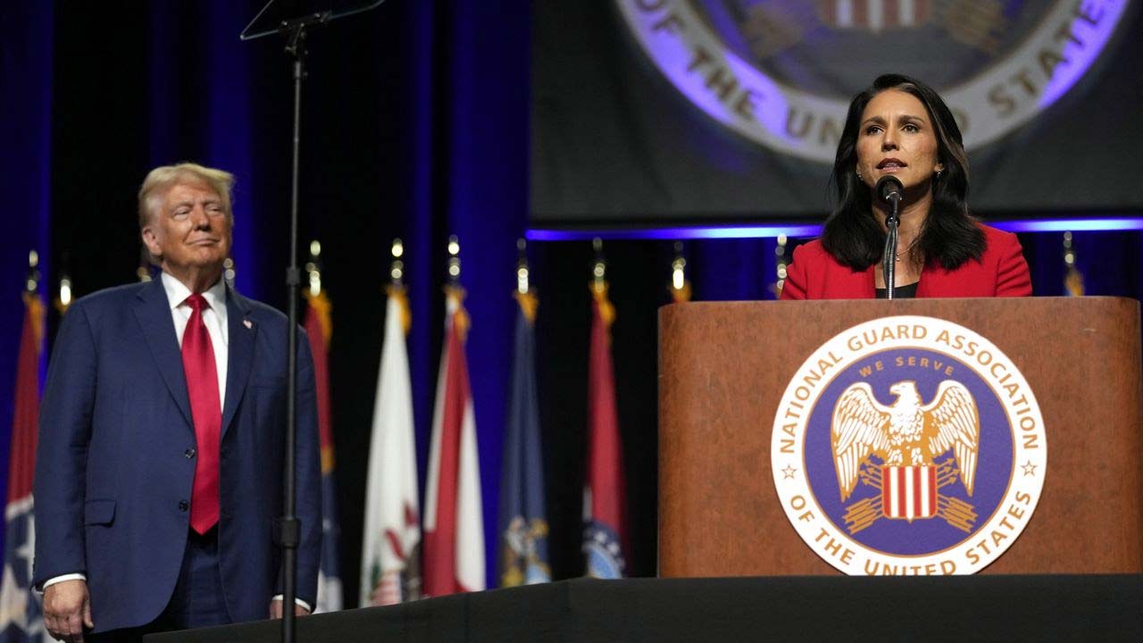 trump tulsi gabbard iran war warnings before strikes