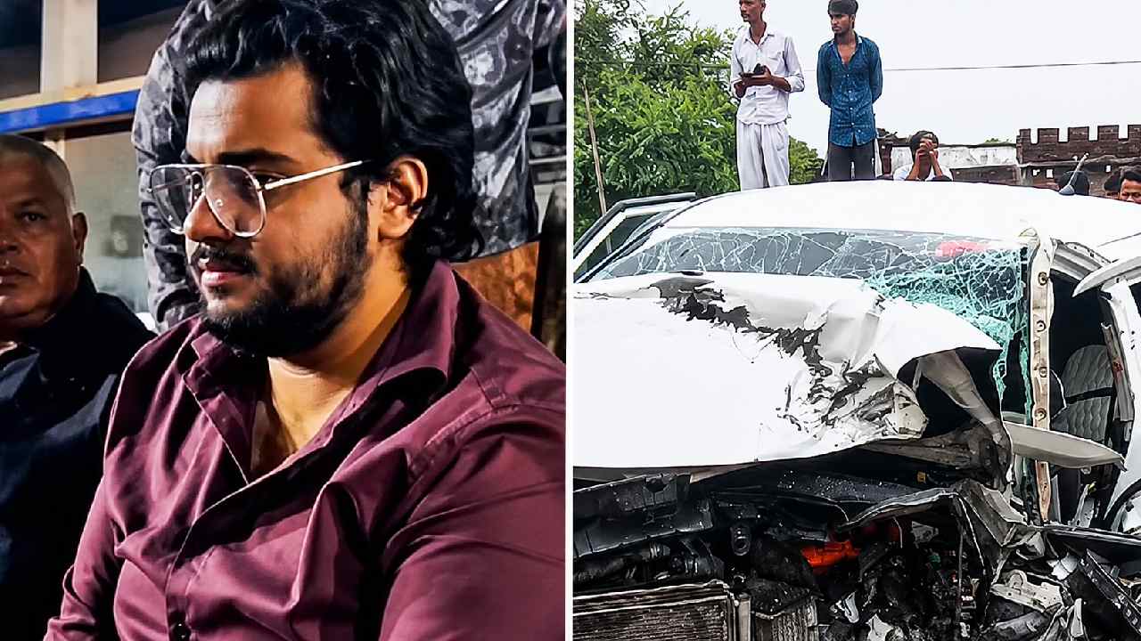 atiq ahmeds son aban ahmed killed in road accident while travelling to meet jailed brother