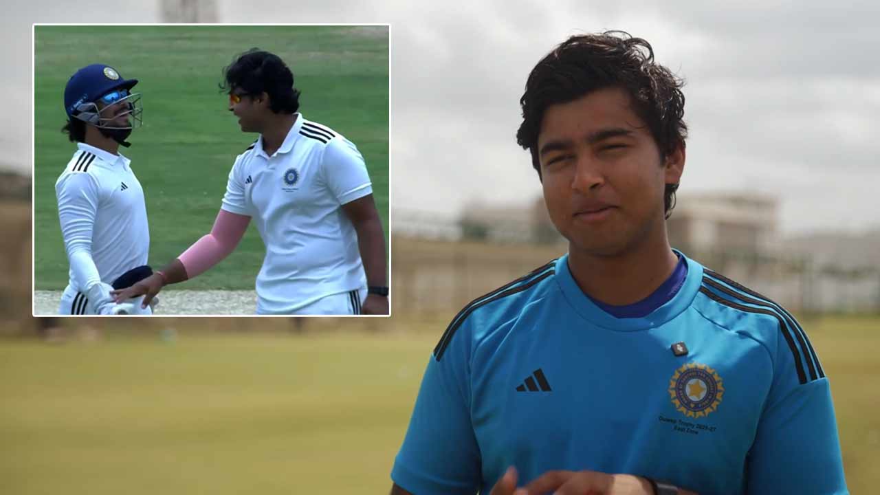 vaibhav sooryavanshi reveals ishan kishan secret in duleep trophy