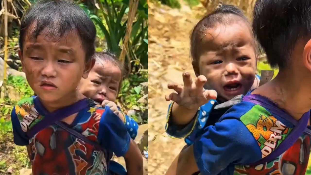 Viral Video : గుండెలను పిండేస్తున్న దృశ్యం.. చెల్లెలితో చిన్నారి.. తల్లిదండ్రుల కోసం వెతుకులాట.!