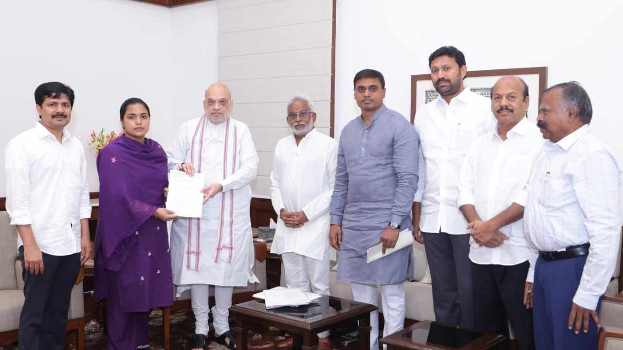 ysrcp mps meet amit shah seek security for ys jagan and cbi probe into dsc allegations