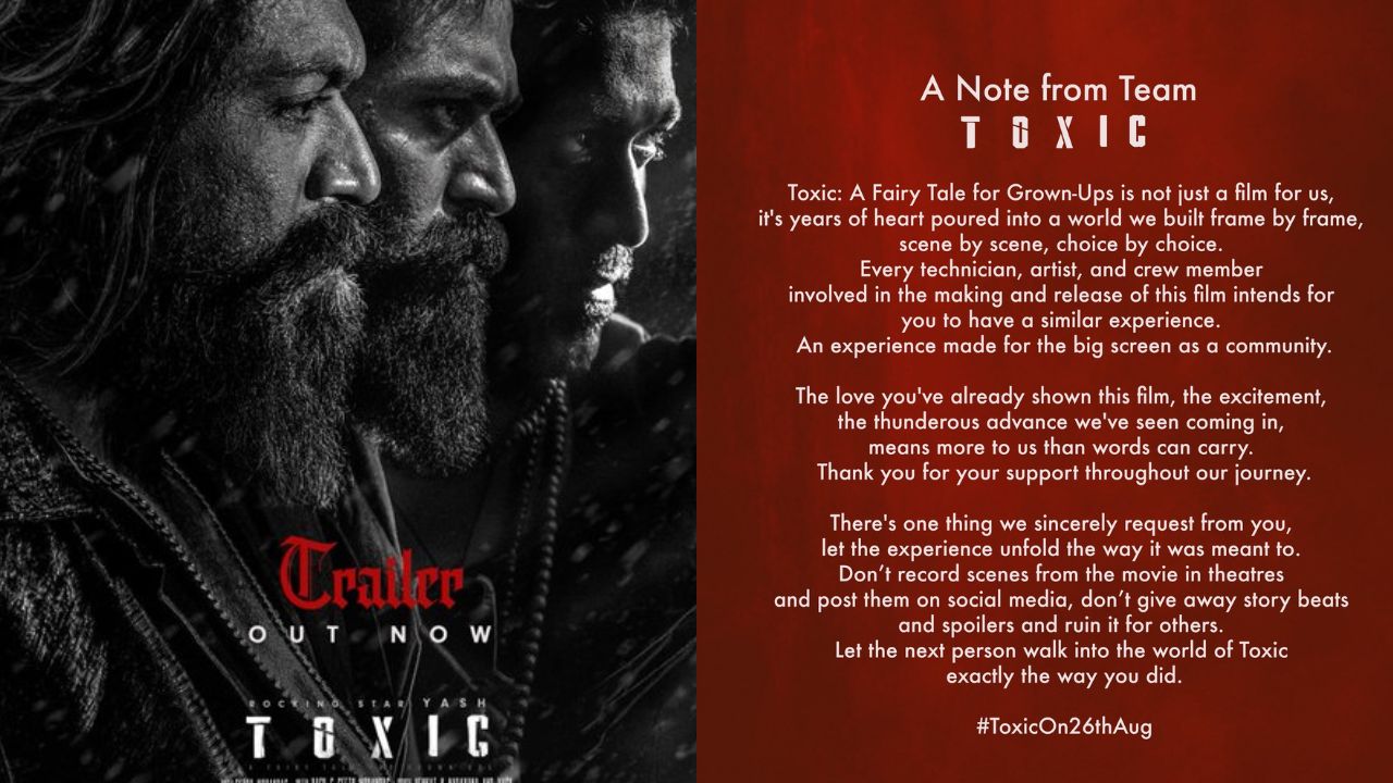 yash toxic advance booking beats dhurandhar 2 makers key request to fans