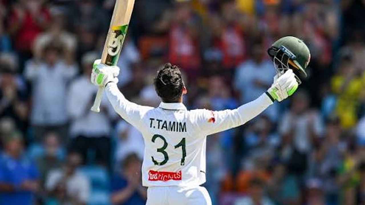 aus vs ban 1st test mitchell starc mehdi hasan clash tanjid hasan century