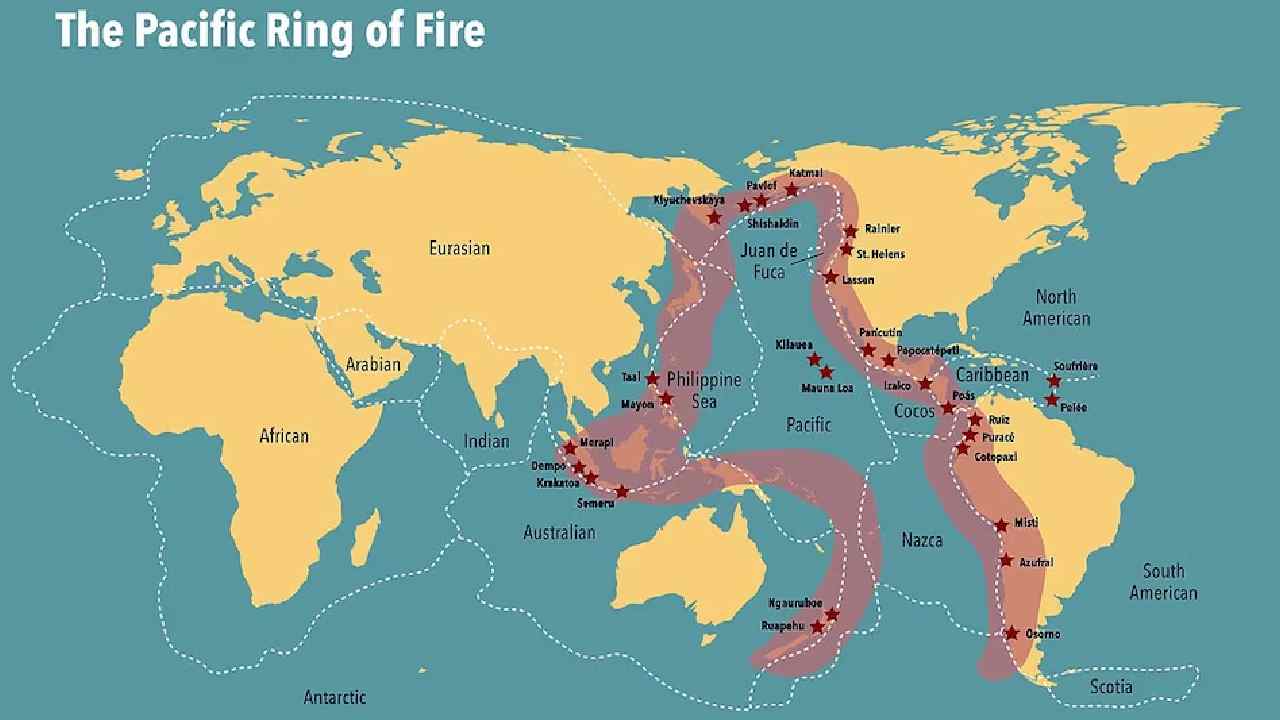 187 earthquakes in 7 days ring of fire seismic activity