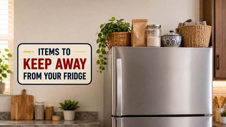 Refrigerator Tips : మీ రిఫ్రిజిరేటర్ పైన ఎప్పుడూ ఉంచకూడని 7 వస్తువులు ఇవే..!
