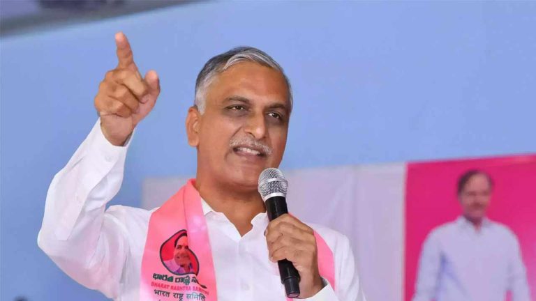 Harish Rao : 22A పేరుతో భూ దందా? హరీష్ రావు ఫైర్..