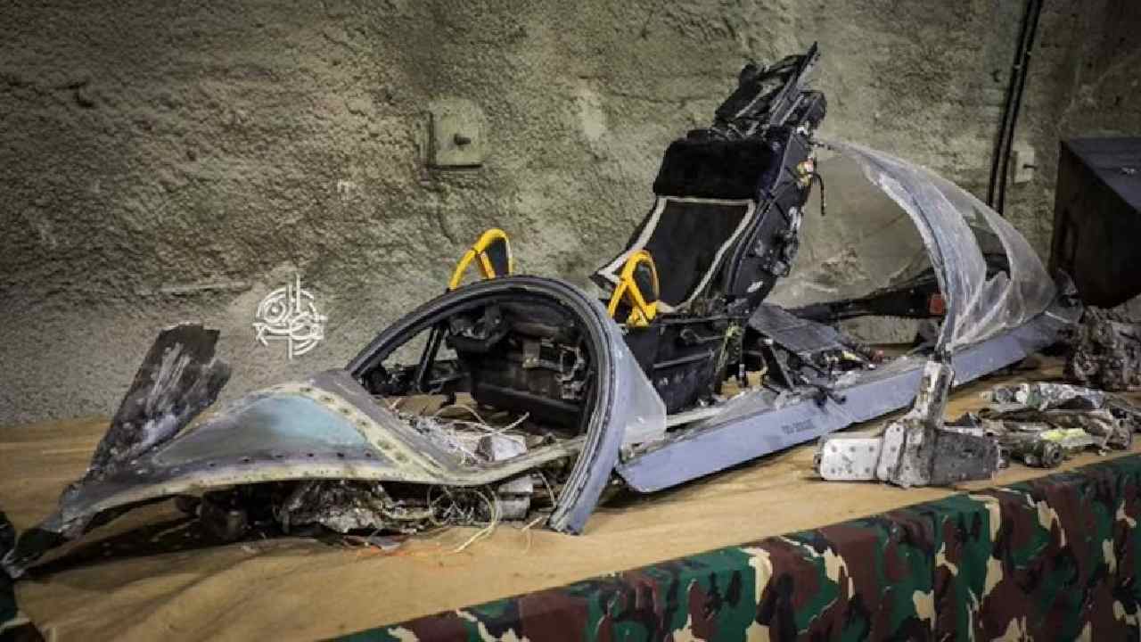 iran displays us f15e strike eagle wreckage