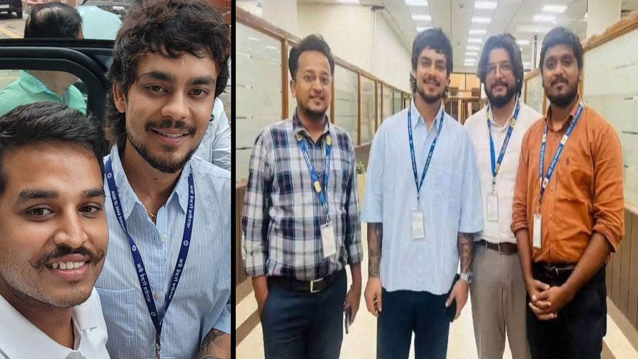 ishan kishan rbi office viral photos