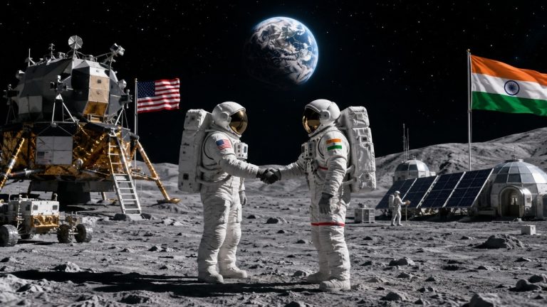 Moon Mission Explained: చంద్రునిపై ప్రపంచ మహాశక్తుల మధ్య ఒక నిశ్శబ్ద సమరం..ఈ మహా పోరులో భారత్‌ వైపు అమెరికా?