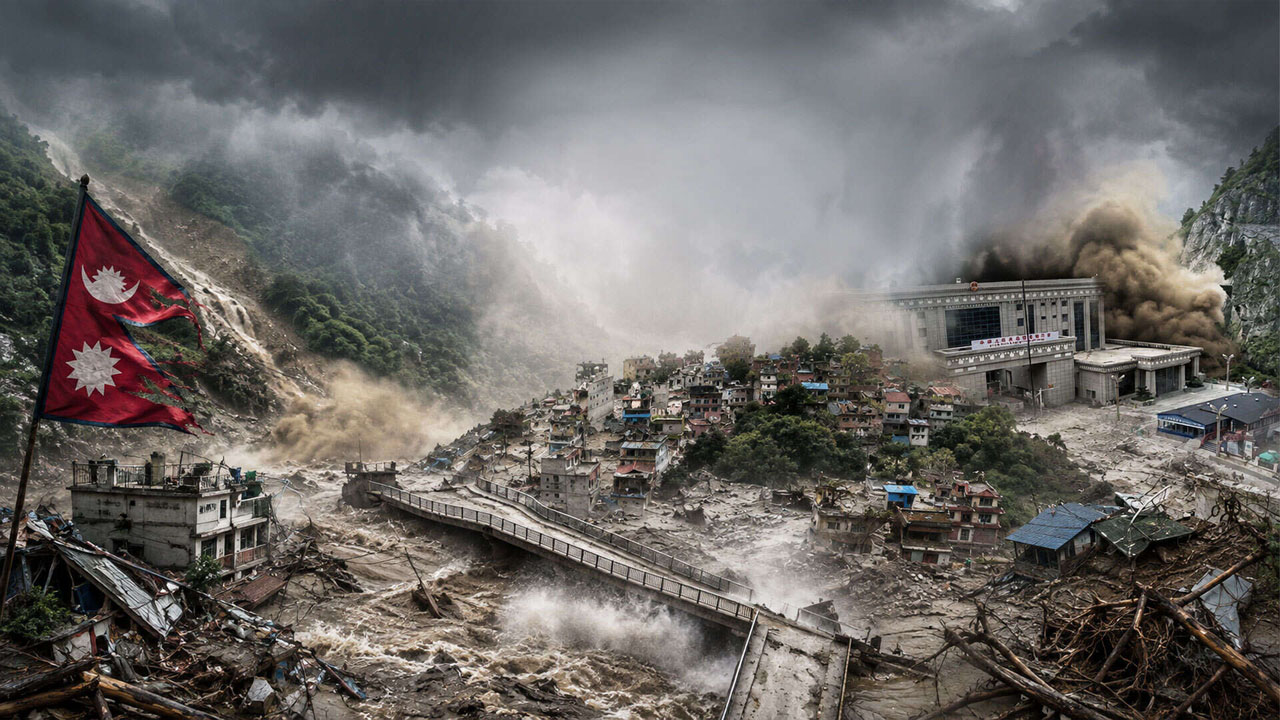 nepal tibet flash floods 175 dead 1500 missing indians rescue