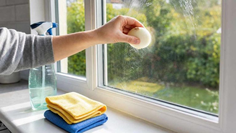 Onion Cleaning Hack : ఉల్లిపాయతో గ్లాస్ మెరుస్తుందా.? వైరల్ హ్యాక్‌లో నిజం ఎంత.!