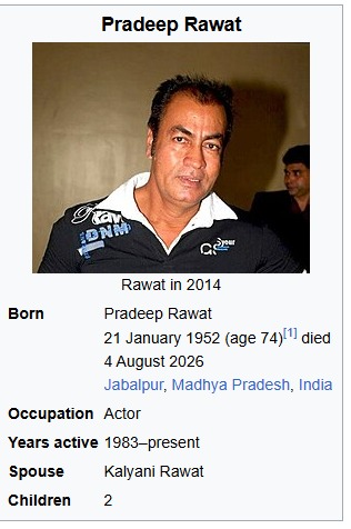 Pradeep Rawat News