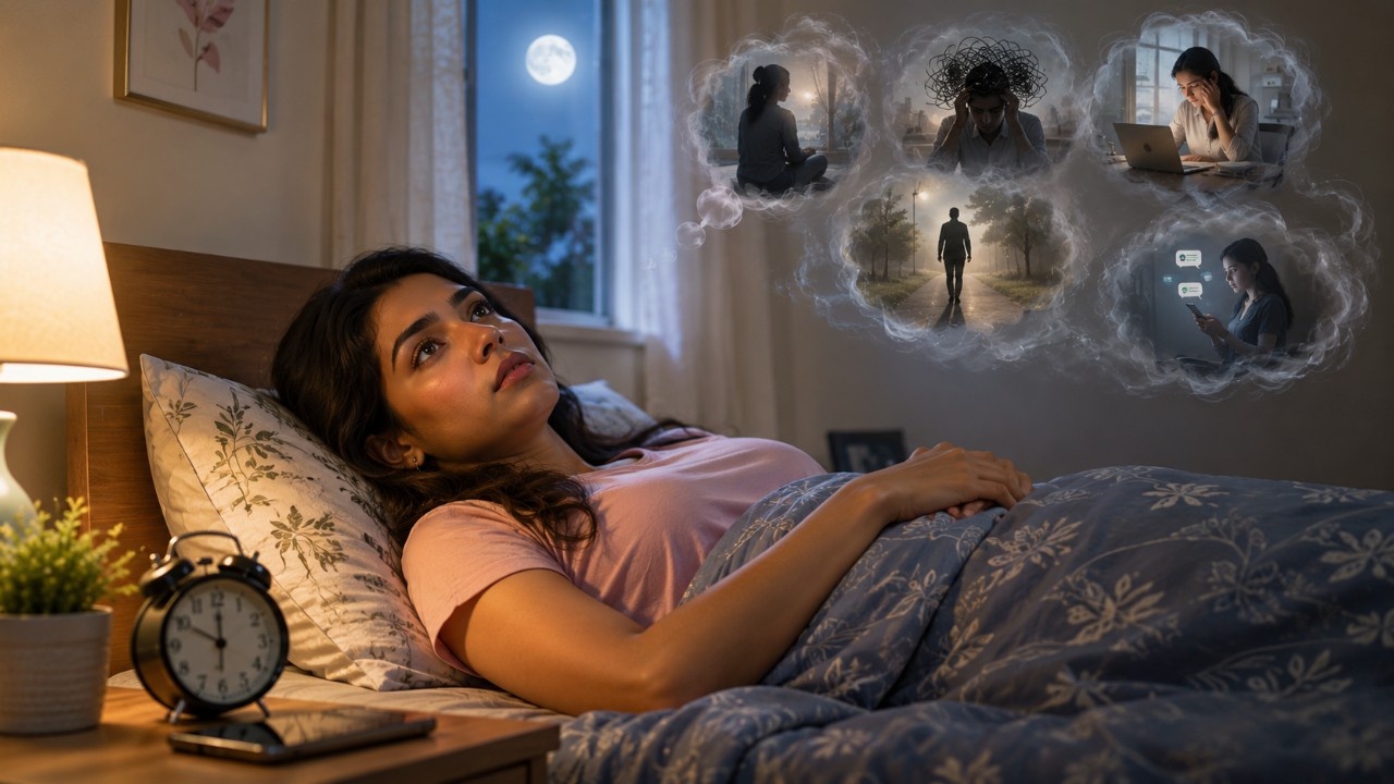 Psychology facts: అర్థరాత్రి.. నిద్రపోని మనసు.. సముద్రంలో అలల్లా ఎగసిపడుతున్న ఆలోచనలకు కారణం ఇదే!