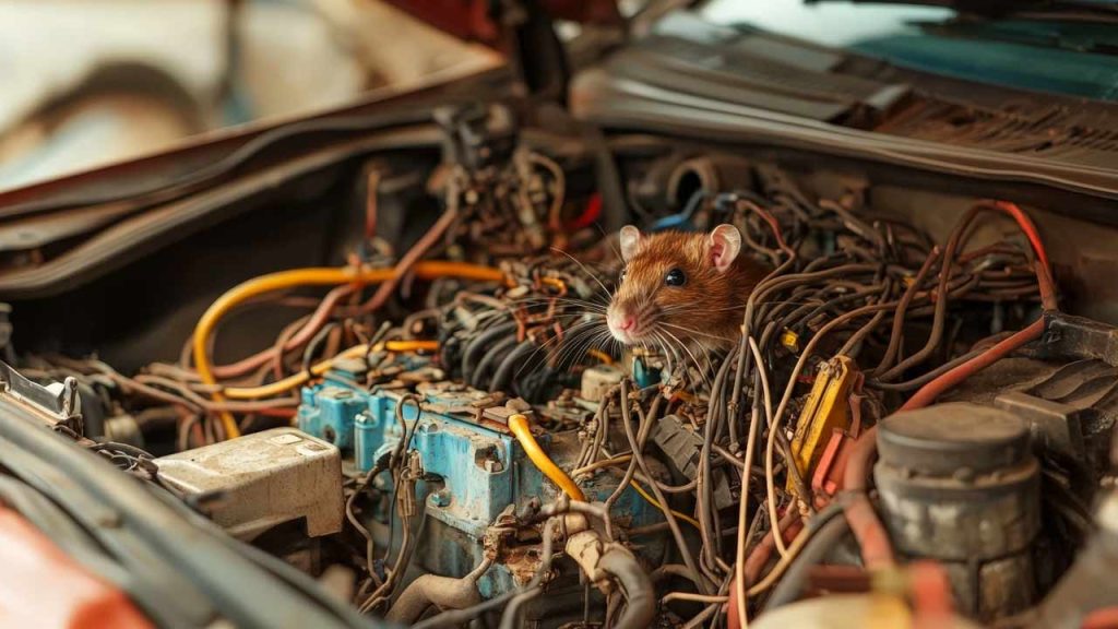 Rats In Car