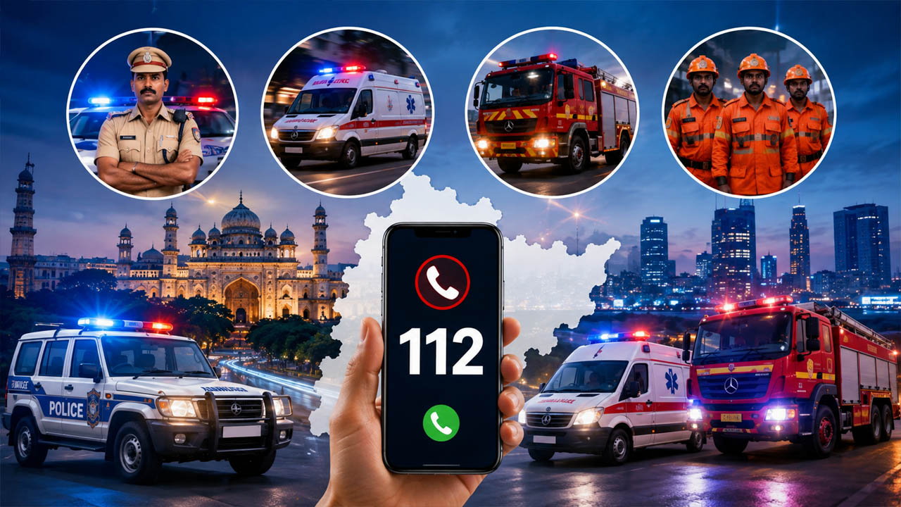 telangana dial 112 replaces dial 100 emergency services